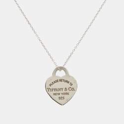 Tiffany & Co. Return To Tiffany Sterling Silver Necklace