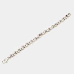 Tiffany & Co. Round Link Sterling Silver Bracelet