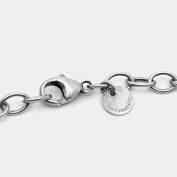 Pre Owned Tiffany & Co. Infinity Sterling Silver Bracelet