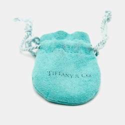 Pre Owned Tiffany & Co. Sterling Silver Infinity Pendant Necklace