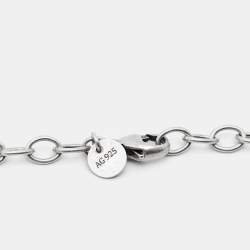 Pre Owned Tiffany & Co. Sterling Silver Infinity Pendant Necklace