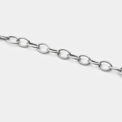 Pre Owned Tiffany & Co. Sterling Silver Infinity Pendant Necklace