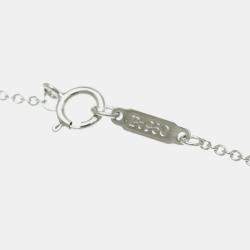 Pre Owned Tiffany & Co. Platinum and Diamond Cross Pendant Necklace