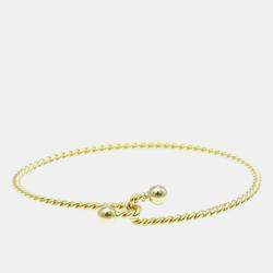 Tiffany & Co. 18K Yellow Gold Twist Bangle Bracelet