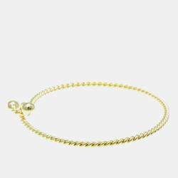 Tiffany & Co. 18K Yellow Gold Twist Bangle Bracelet