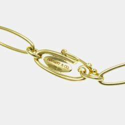 Tiffany & Co. 18K Yellow Gold and Lapis Lazuli Elsa Peretti Multi-Stone Five-Charm Bracelet