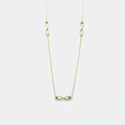 Tiffany & Co. 18K Yellow Gold Infinity Necklace