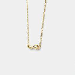 Tiffany & Co. 18K Yellow Gold Infinity Necklace
