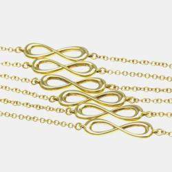 Tiffany & Co. 18K Yellow Gold Infinity Necklace