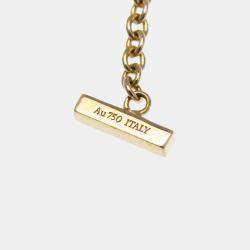Tiffany & Co. 18K Rose Gold T Smile Chain Bracelet