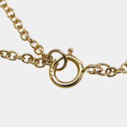 Tiffany & Co. 18K Rose Gold T Smile Chain Bracelet