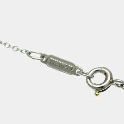 Pre Owned Tiffany & Co. Platinum and Diamond Cross Pendant Necklace