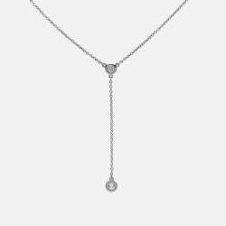 Pre Owned Tiffany & Co.Elsa Peretti  Diamonds by the Yard Platinum Necklace