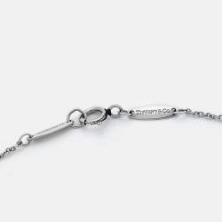 Pre Owned Tiffany & Co.Elsa Peretti  Diamonds by the Yard Platinum Necklace