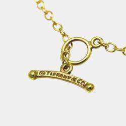 Pre Owned Tiffany & Co. 18K Yellow Gold and Pearl Elsa Peretti Pearls by the Yard Station Necklace