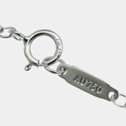 Pre Owned Tiffany & Co. 18K White Gold Diamond Atlas Pierced Diamond Necklace