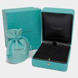 Tiffany & Co. Platinum Diamond Lynn Pendant Schlumberger Necklace