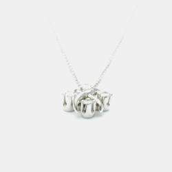 Tiffany & Co. Platinum Diamond Lynn Pendant Schlumberger Necklace