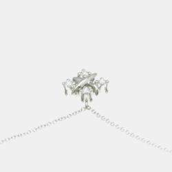 Tiffany & Co. Platinum Diamond Lynn Pendant Schlumberger Necklace