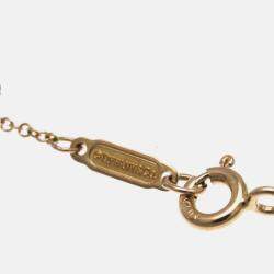 Pre Owned Tiffany & Co. 18K Rose Gold and Diamond Atlas Pendant Necklace