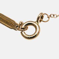 Pre Owned Tiffany & Co. 18K Rose Gold and Diamond Atlas Pendant Necklace