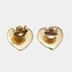 Pre Owned Tiffany & Co. Return To Tiffany 18k Yellow Gold Earrings