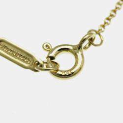 Pre Owned Tiffany & Co. 18K Yellow Gold, Platinum and Diamond Etoile Pendant Necklace