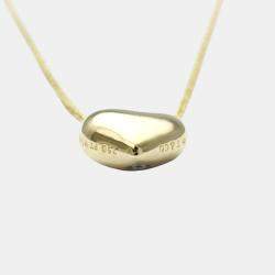Tiffany & Co. 18K Yellow Gold Diamond Etoile Heart Pendant Necklace
