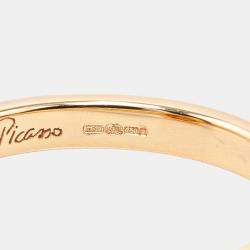 Pre Owned Tiffany & Co. Sapphire 18k Pink Gold Ring Size Japan 12 EU 52