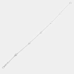 Tiffany & Co. Diamond Bracelet Pt950 Platinum Clear Natural Material