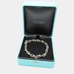 Tiffany & Co. Silver 925 Small Link Bracelet Silver Metal