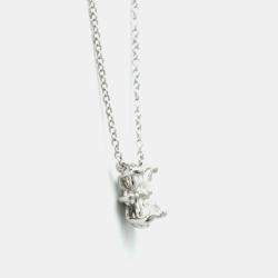 Tiffany & Co. Platinum Diamond Victoria Cluster Pendant Necklace