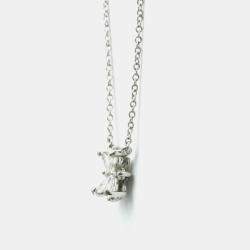 Tiffany & Co. Platinum Diamond Victoria Cluster Pendant Necklace