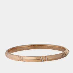 Tiffany & Co. 18k Rose Gold 0.33 CTW Atlas Bracelet