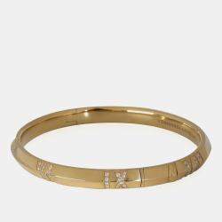 Tiffany & Co. 18k Yellow Gold 0.33 CTW Atlas Bracelet