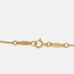 Tiffany & Co. Elsa Peretti Lapis Lazuli 18k Yellow Gold Necklace