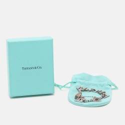 Pre Owned Tiffany & Co. Sterling Silver Atlas Charms Bracelet