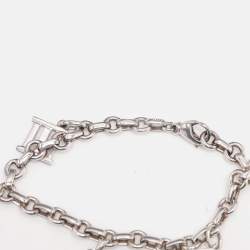 Pre Owned Tiffany & Co. Sterling Silver Atlas Charms Bracelet