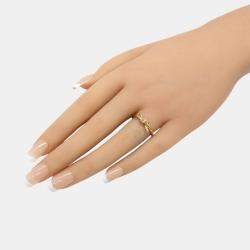Tiffany & Co. 18K Pink Gold Knot Ring EU 50