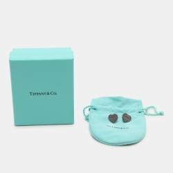 Tiffany & Co. Return to Tiffany Heart Tag Sterling Silver Earrings