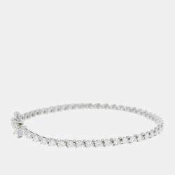 Tiffany & Co. Platinum Victoria Diamond Line Bracelet