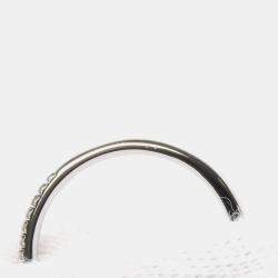 Tiffany & Co. Platinum Diamond Fleur de Lis Band Ring EU 51