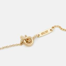 Tiffany & Co. T Smile 18K Yellow Gold Necklace