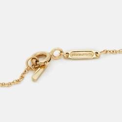 Tiffany & Co. T Smile 18K Yellow Gold Necklace