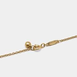 Pre Owned Tiffany & Co. HardWear Ball 18k Yellow Gold 7.6mm Pendant Necklace