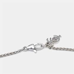 Tiffany & Co. Medium Knot Diamond Platinum Pendant Necklace