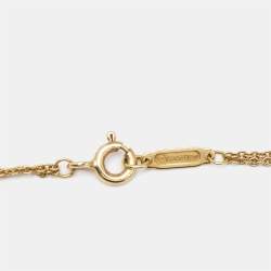 Pre Owned Tiffany & Co. Infinity 18k Yellow Gold Necklace