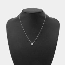 Tiffany & Co. Platinum Diamond Soleste Pendant Necklace
