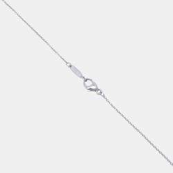 Tiffany & Co. Platinum Diamond Soleste Pendant Necklace