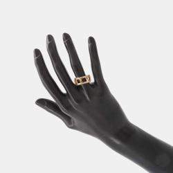 Tiffany & Co. 18K Rose Gold and Diamond Atlas Band Ring EU 51
